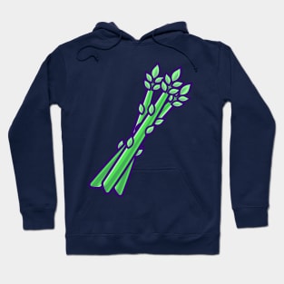 Asparagus Vegetable Cartoon Hoodie